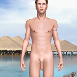 free 3D sex game adventures with heterosexual hot boy Slaven25, 