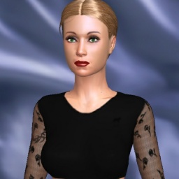 3D sex game community member bisexual passionate girl N0ra_zr, 