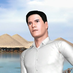 3Dsex game playing AChat community member heterosexual sensual boy Colvir, 