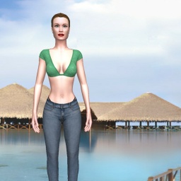 best sim sex game online with heterosexual erotomanic girl Mallenna, 