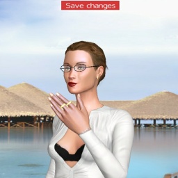 Online sex games player Ria80 in 3D Sex World