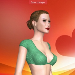 Virtual Sex user PrincessSub in 3Dsex World of AChat