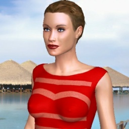 connect and play virtual 3D sex with heterosexual loquacious shemale Jeessi, Loving lingerie, 