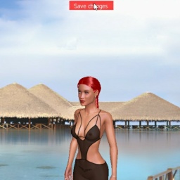 3Dsex game playing AChat community member heterosexual nymphomaniac girl Nanna, 