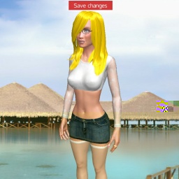 hot bisexual eroticism shemale Daniele22, sissy,  enjoys online 3Dsex