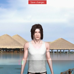 3Dsex game playing AChat community member homosexual smarting boy Arii, 