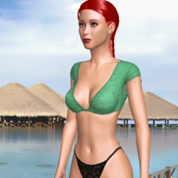 adults enjoying 3D sex games like bisexual erotomanic girl Azurathe, 