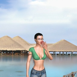 connect and play virtual 3D sex with bisexual brute girl Loli001, 