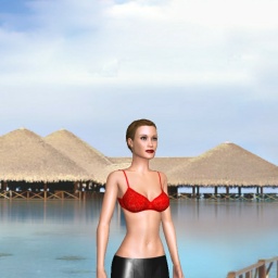 adults enjoying 3D sex games like bisexual virile shemale Andreea2, 