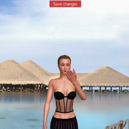 3D sex game community member bisexual voluptuous girl ColtPPM, Chile, 