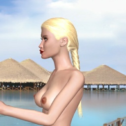 3Dsex game playing AChat community member  hot girl Ani_691, 