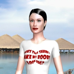3Dsex game playing AChat community member heterosexual fiend girl Miah2005, 