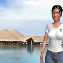 enjoy virtual sex games with mates like bisexual fiend shemale MilanaTS, 