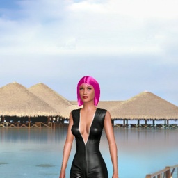 3Dsex game playing AChat community member bisexual emotional shemale Arwenka, 