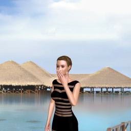 3Dsex game playing AChat community member homosexual fiend girl JURY_jory00, Maid  bitch, maid  bitch