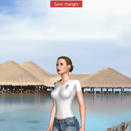 3Dsex game playing AChat community member heterosexual nymphomaniac girl Shepard96, 