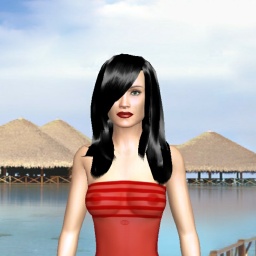 3Dsex game playing AChat community member homosexual sentimental girl Mankosan, 