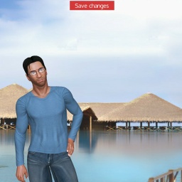 try virtual 3D sex with heterosexual sexy boy Brutos, 