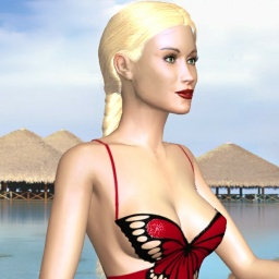 3Dsex game playing AChat community member bisexual lecher girl Tina_775, first talk, bevore invite me