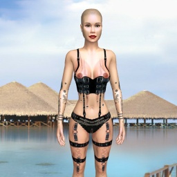 3Dsex game playing AChat community member bisexual bugger girl Trytina1, 