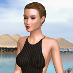 3Dsex game playing AChat community member  hot shemale Mamame2, 