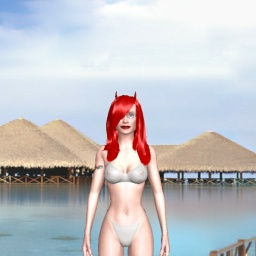 see bisexual sensitive girl Sukcubus,  while playing porn game online