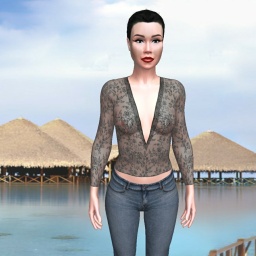 playing hot sex games with fans like  hot girl AramCho, 