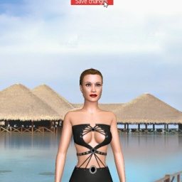 for 3D virtual sex game, join and contact bisexual voluptuous girl Babybw, 