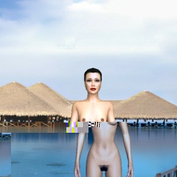 hot online porn game player  hot girl Shizukana, 