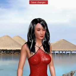 3D sex game community member bisexual devoted girl ChristineDae, usa, 
