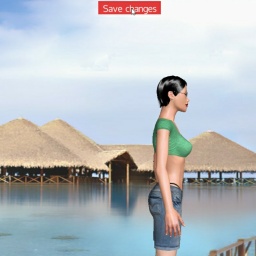 connect and play virtual 3D sex with bisexual sodomist shemale Maymay, 