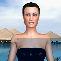 3Dsex game playing AChat community member heterosexual vuloptuous girl Idkbhd7, 
