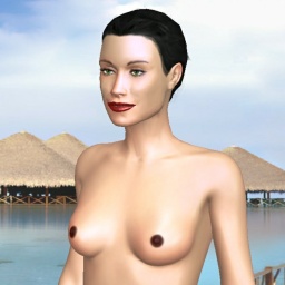 try virtual 3D sex with homosexual hot girl Yofuku, 