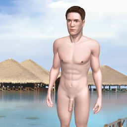 connect and play virtual 3D sex with heterosexual romantic boy RyanJackman, 
