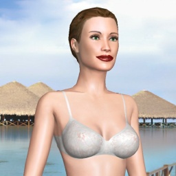 3D sex game community member heterosexual nymphomaniac girl Bula, 