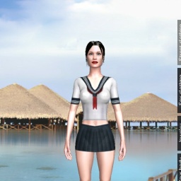 3D sex game community member heterosexual erotomanic girl KR1S, CHINA, 12, 