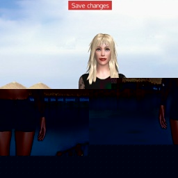 free 3D sex game adventures with bisexual lecher girl Saya12, 