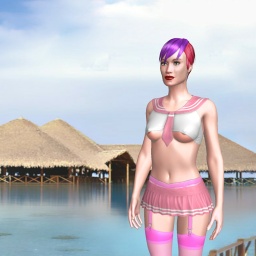 adults enjoying 3D sex games like bisexual sensual shemale SluttyShe, Canada, Slut, very slutty