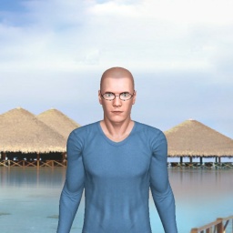 3Dsex game playing AChat community member heterosexual sentimental boy Log100900, 