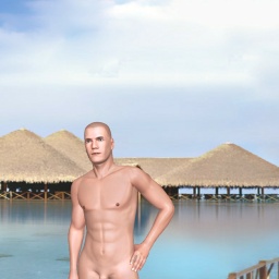 try virtual 3D sex with heterosexual sex maniac boy Bijouke, 