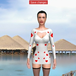 for 3D virtual sex game, join and contact heterosexual bugger girl Carla7, France, 