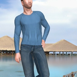 3Dsex game playing AChat community member heterosexual fiend boy P33KY, 