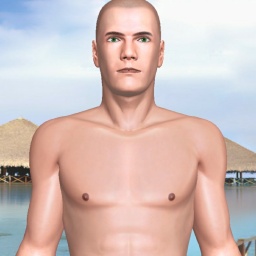 try virtual 3D sex with bisexual brute boy Am100, 