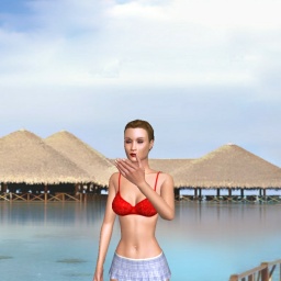 multiplayer virtual sex game player heterosexual pervert girl Samanta69, 