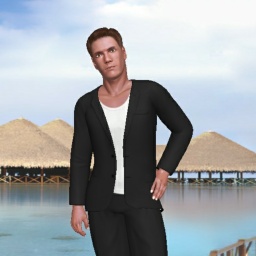 adults enjoying 3D sex games like heterosexual erotomanic boy James94, 