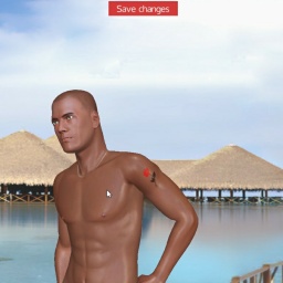 3Dsex game playing AChat community member heterosexual virile boy Davery, 