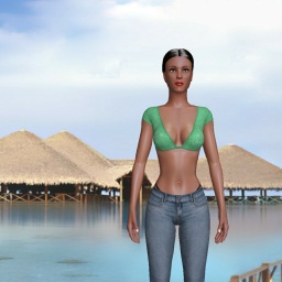 Members 1 Online sex games player Catina in 3D Sex World