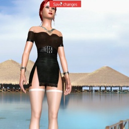 connect and play virtual 3D sex with homosexual sensitive shemale Livia, 