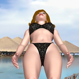 free 3D sex game adventures with homosexual sexy girl HugeBooba311, 