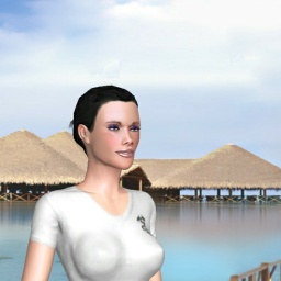free 3D sex game adventures with heterosexual tender girl Rickli, 